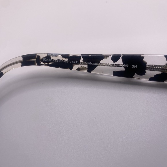 Coach Sunglasses Women FRAME ONLY HC8168 56-16-135 Black Crystal Mosaic 809 - Picture 15 of 16